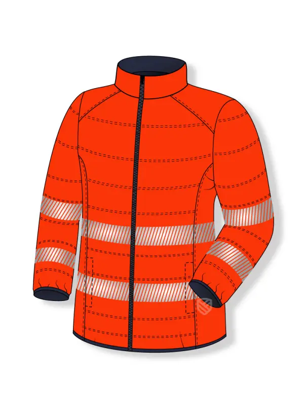 Hochsichtbare Jacke