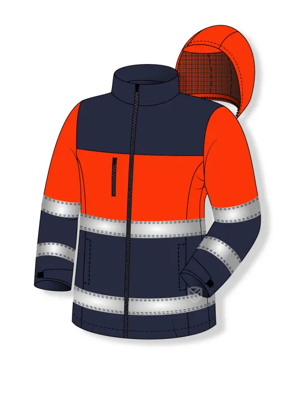 Hochsichtbares Softshell-Typ-Sweatshirt
