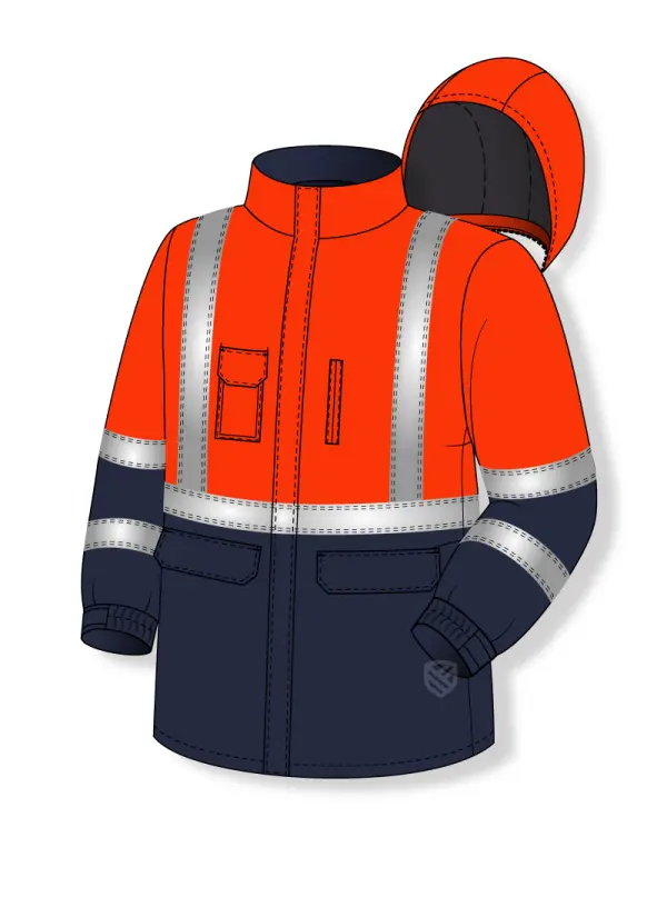 Hochsichtbare Jacke