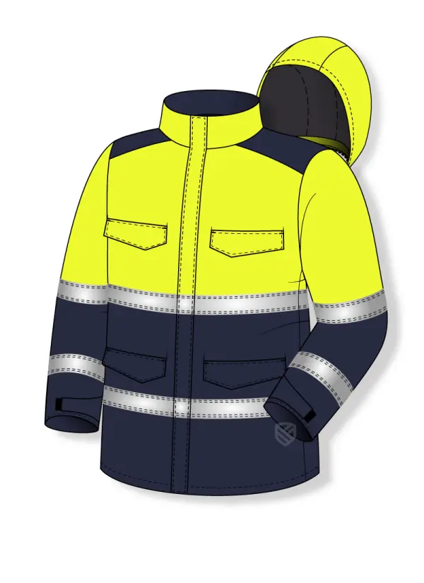 Gepolsterte Multischutz-Jacke