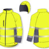 Hochsichtbares Softshell-Typ-Sweatshirt – Bild 4
