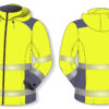 Hochsichtbares Softshell-Typ-Sweatshirt – Bild 5