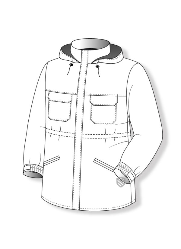 Schutzjacke gegen Kälte