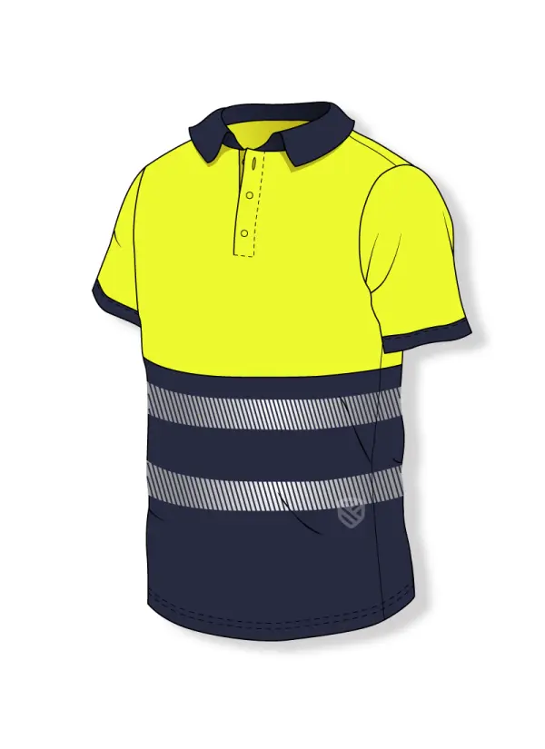 Hochsichtbares Poloshirt
