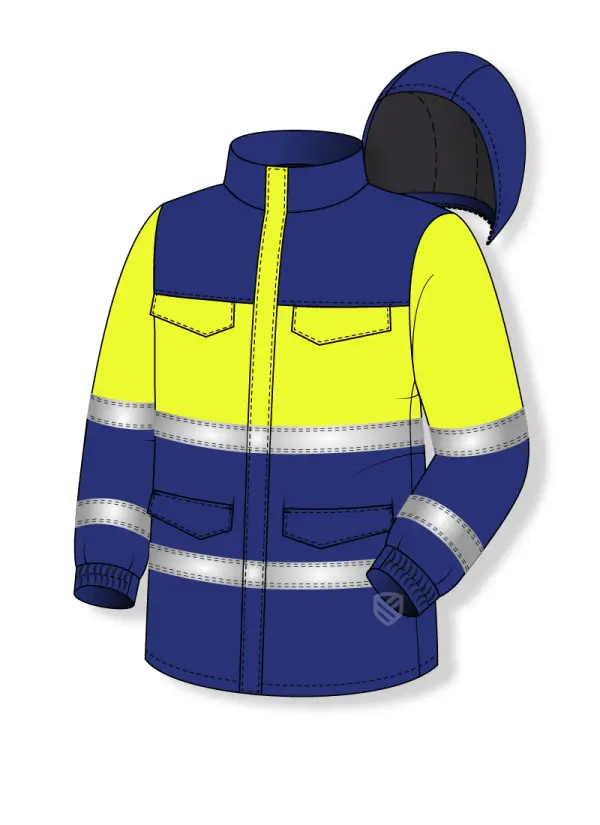 Schutz-Jacke vor Lichtbogenwirkung