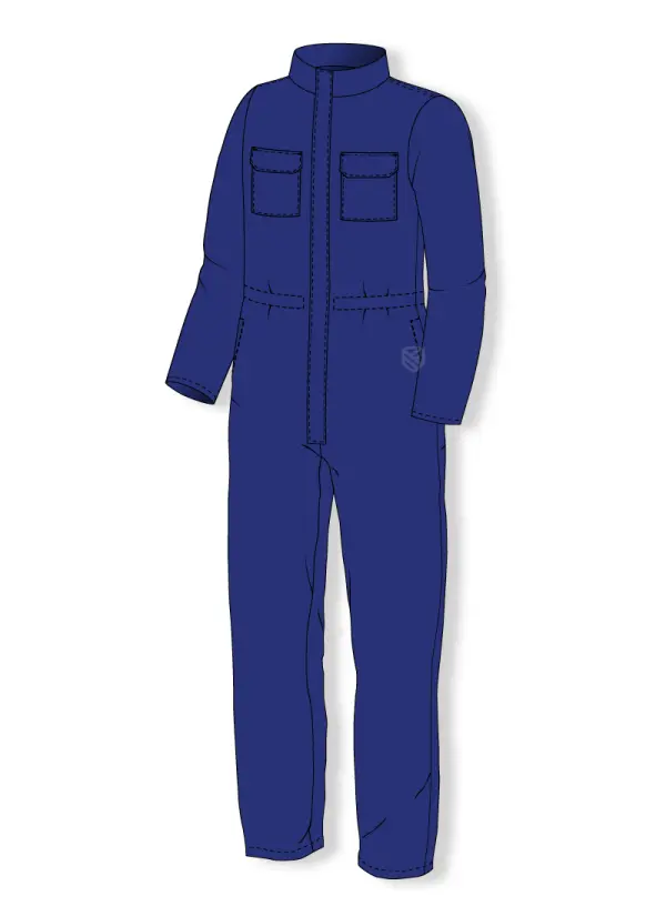Schwerentflammbarer Overall für Schweißer