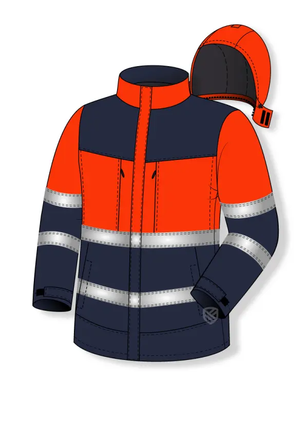 Hochsichtbare Jacke
