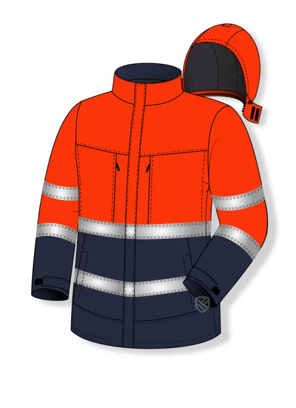 Hochsichtbare Jacke
