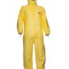 Schutz-Overall TYCHEM® C Standard mit Socken - gelb – Bild 2