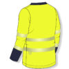 S-Shirt mit hoher Sichtbarkeit und UV+50 – Bild 2