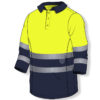 Poloshirt mit hoher Sichtbarkeit und UV+50 – Bild 2