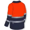 Poloshirt mit hoher Sichtbarkeit und UV+50 – Bild 2