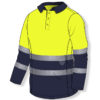 Poloshirt mit hoher Sichtbarkeit und UV+50 – Bild 3