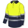 Poloshirt mit hoher Sichtbarkeit und UV+50 – Bild 3