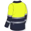 Poloshirt mit hoher Sichtbarkeit und UV+50 – Bild 4
