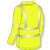 Poloshirt mit hoher Sichtbarkeit und UV+50 – Bild 4