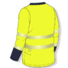 Damen S-Shirt mit hoher Sichtbarkeit und UV+50 – Bild 3