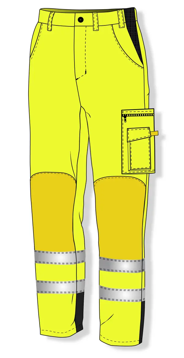 Warnschutz Hose