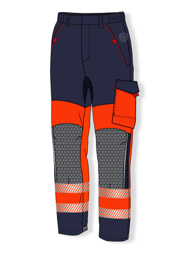 Gepolsterte Multischutz-Hose