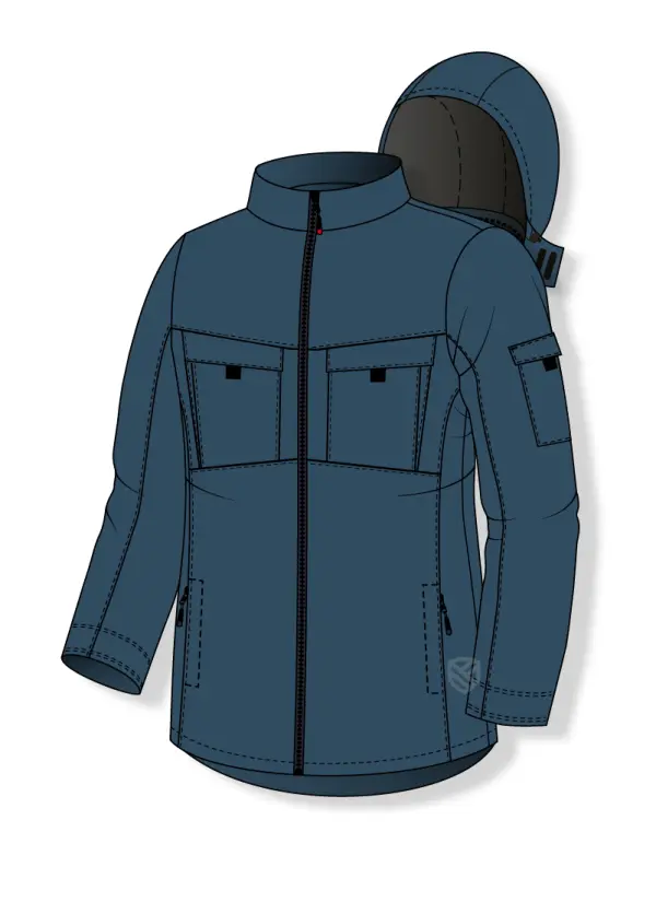 ArbeitsJacke gefüttert