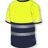 T-shirt mit hoher Sichtbarkeit und UV+50 – Bild 4