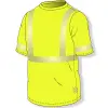 T-shirt mit hoher Sichtbarkeit und UV+50 – Bild 4