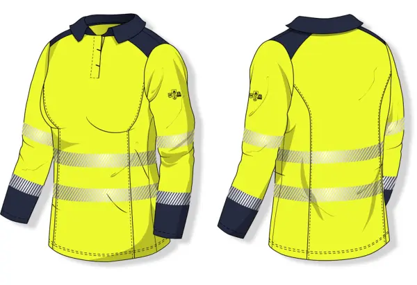 Multi-Schutz-Poloshirt für Frauen
