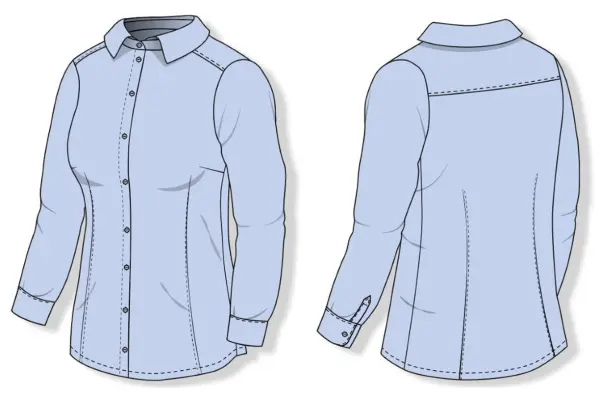 Langarm-Shirt für Damen